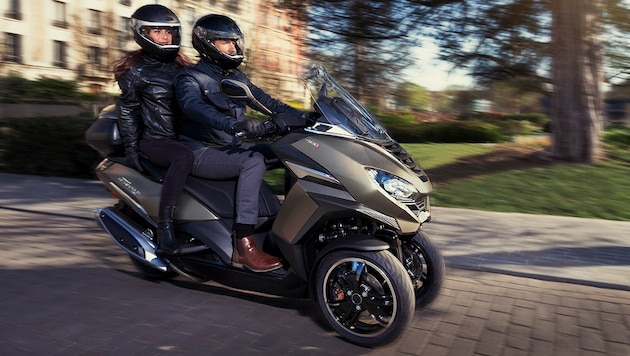 The Peugeot Metropolis may no longer be sold in Italy and France. (Bild: Peugeot Motocycles)