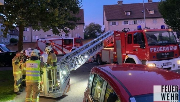 In den vergangenen 24 Stunden wurde die Feuerwehr in Vorarlberg gleich zu zwei Bränden gerufen. (Bild: Feuerwehr Hard)
