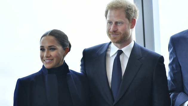 Herzogin Meghan und Prinz Harry in New York (Bild: APA/Roy Rochlin/Getty Images/AFP)