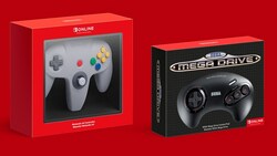 Passend zum neuen Retro-Spieleangebot für Online-Abonnenten hat Nintendo kabellose N64- und Mega-Drive-Controller angekündigt, mit denen sich die Klassiker spielen sollen wie einst auf der Originalkonsole. (Bild: Nint)