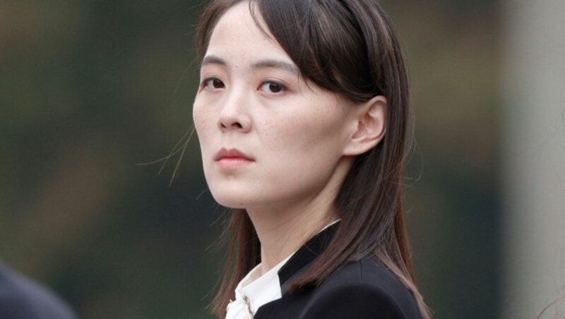 Kim Yo Jong, die einflussreiche Schwester von Nordkoreas Machthaber Kim Jong Un (Bild: Jorge Silva/Pool Photo via AP, File)