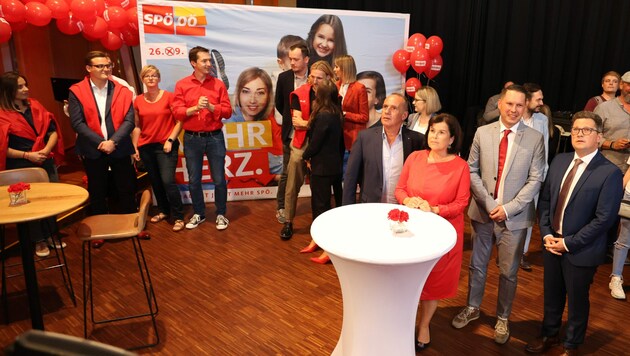 Bei der SPÖ hofft noch auf den zweiten Platz (Bild: APA/Team Fotokerschi)