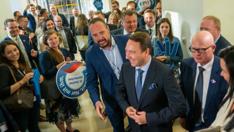 FPÖ-Spitzenkandidat Manfred Haimbuchner (Bild: APA/Team Fotokerschi)