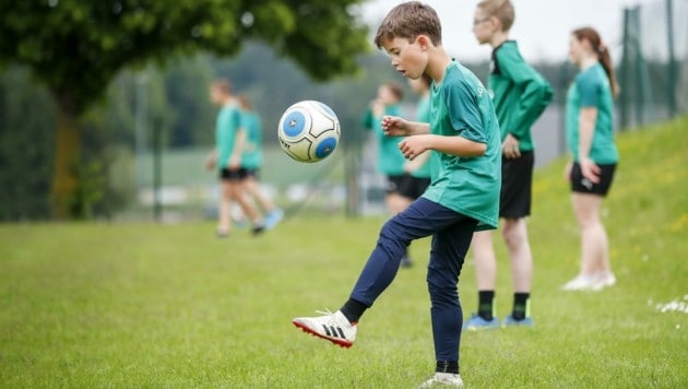 Fußball soll den Kindern und Jugendlichen Spaß machen (Bild: GEPA pictures/ Jasmin Walter)