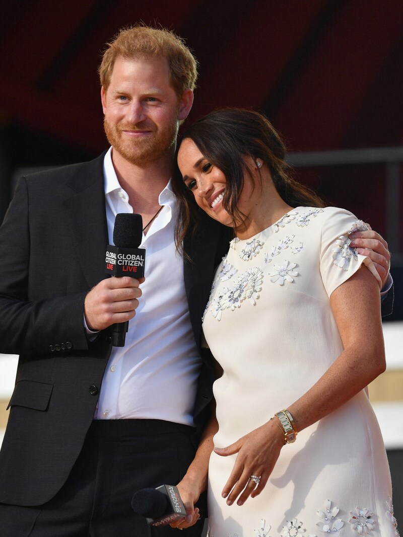 Prinz Harry und Meghan Markle (Bild: APA/Photo by Angela Weiss / AFP)