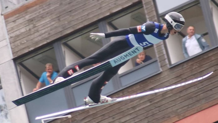 Der Dornbirner André Fussenegger segelte beim Alpencup in Seefeld auf Rang drei.