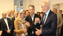 Das Führungstrio in der ÖVP: Daniela Gmeinbauer (Klubobfrau), Kurt Hohensinner, Günter Riegler. (Bild: Jauschowetz Christian)
