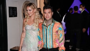 Chiara Ferragni mit Ehermann Fedez (Federico Leonardo Lucia) (Bild: Marco Piraccini / Zuma / picturedesk.com)