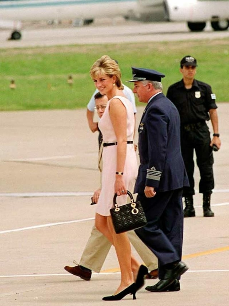 Prinzessin Diana 1995 in Buenos Aires (Bild: Daniel LUNA / EPA / picturedesk.com)