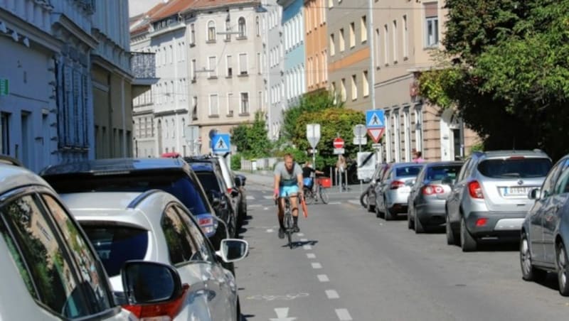 Der Bezirk Leonhard ist ein nobles Wohnviertel der Murmetropole und gilt als bürgerlich. Schon früher bekam die KPÖ hier viele Stimmen. (Bild: Christian Jauschowetz)