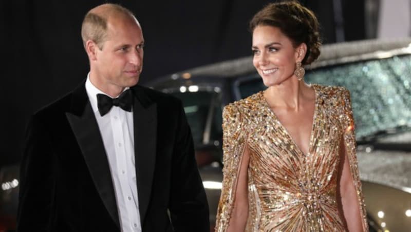 Prinz William und Herzogin Kate (Bild: APA/Photo by Vianney Le Caer/Invision/AP)