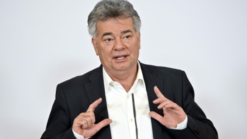 Vizekanzler Werner Kogler (Grüne) (Bild: APA/HERBERT NEUBAUER)