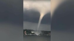 Tornados auf dem Wasser sind zu dieser Jahreszeit nicht ungewöhnlich - auch nicht vor Kiel. Sie sind aber kaum vorherzusehen. (Bild: glomex)
