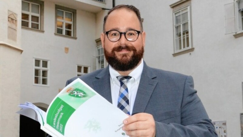 Der „Herr der Zahlen“: Jurist Peter Ebner, Leiter der Finanzabteilung des Landes. „Ein ausgeglichener Haushalt ist das Ziel.“ (Bild: Christian Jauschowetz)