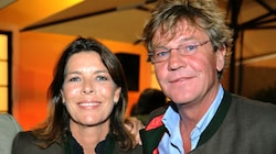 Ein Bild von früher mit seiner Noch-Ehefrau Caroline von Monaco. (Bild: klemens fellner)