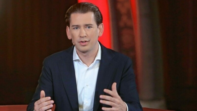 Bundeskanzler Kurz im „Club 3“ (Bild: Gerhard Deutsch)