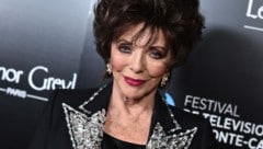 Joan Collins verriet jetzt, warum sie einst ihren Vergewaltiger geheiratet hat. (Bild: AFP )