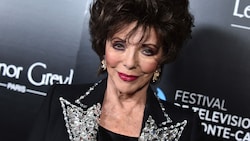 Joan Collins verriet jetzt, warum sie einst ihren Vergewaltiger geheiratet hat. (Bild: AFP )