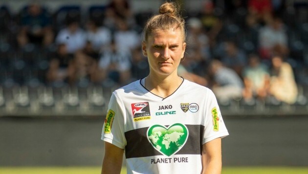 Trotz Elfer-Treffer von Viktoria Pinther war es ein gebrauchter Tag für die Stürmerin und ihr Team. (Bild: Maurice Shourot)