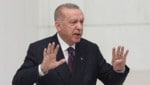 Präsident Erdogan sind Auftritte von PKK-Anhängern in Schweden und Finnland ein Dorn im Auge. (Bild: APA/AFP/Adem ALTAN)