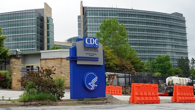 Das Hauptquartier der US-Seuchenbehörde CDC in Atlanta (Bild: APA/AFP/TAMI CHAPPELL)