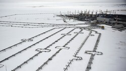 Von Gasfeldern wie diesem auf der Jamal-Halbinsel im Norden Russlands will Gazprom über Nord Stream 2 Erdgas nach Europa leiten. (Bild: APA/AFP/Alexander NEMENOV)