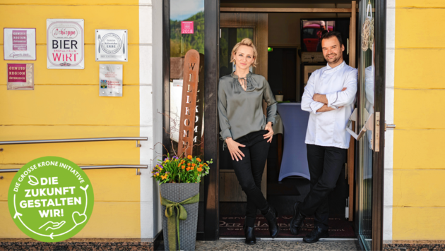 Martin und Waltraud Hudelist leiten das Restaurant „Der Hambrusch“. (Bild: Der Hambrusch)