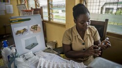 Bereits eit 2019 laufen nun Pilotversuche mit dem Impfstoff in Ghana, Kenia und Malawi. Hunderttausende Kinder wurden vor ihrem zweiten Geburtstag bis zu viermal damit geimpft. (Bild: APA/AFP)