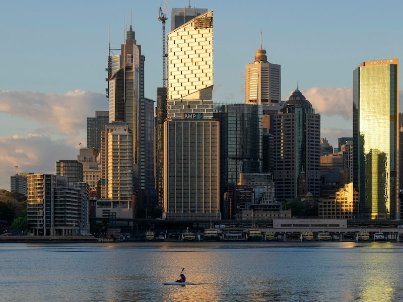 Der Hafen von Sydney: In Australien gilt die Zero-Covid-Strategie schon länger als gescheitert. (Bild: AP)