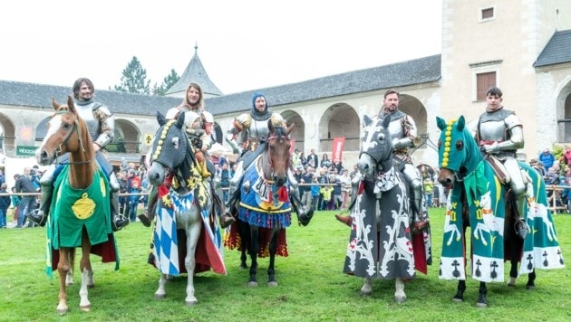 Großer Erfolg für das „Krone“-Ritterturnier auf der Rosenburg. (Bild: molnar attila)