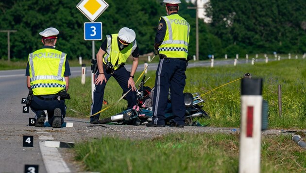 Zwei Männer (29 und 48 Jahre) verstarben bei dem Unfall (Bild: Kerschbaummayr Werner)