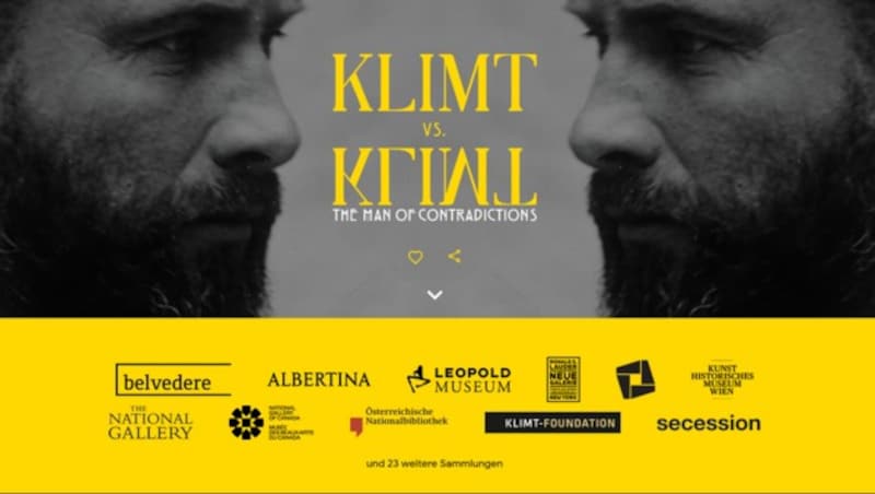 Google und seine Partner haben unter artsandculture.google.com/project/klimt-vs-klimt eine umfassende Klimt-Retrospektive zugänglich gemacht. (Bild: artsandculture.google.com/project/klimt-vs-klimt)