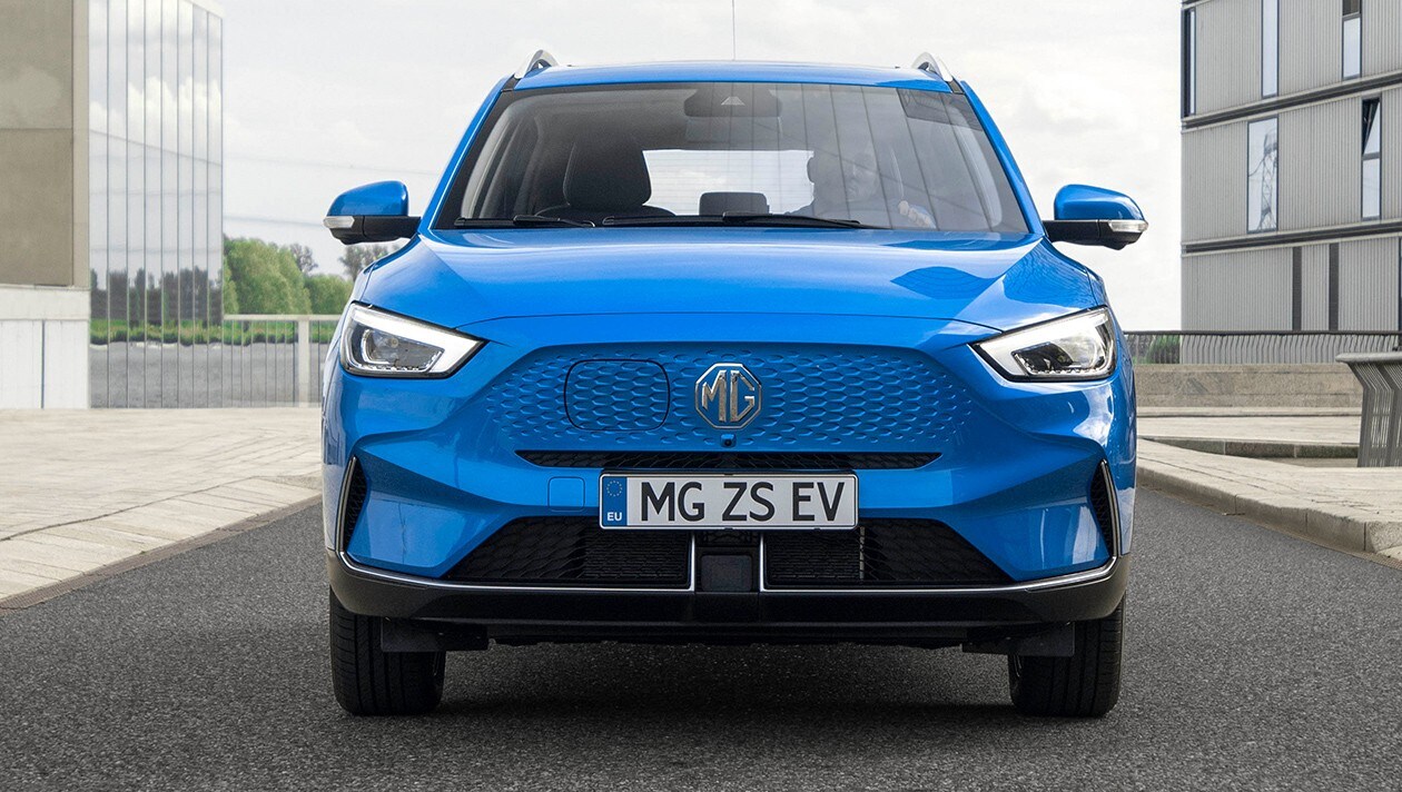 MG ZS EV Facelift zum Modelljahr 2022