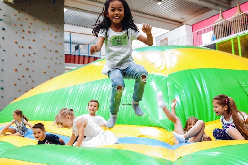 Im „Family Fun“ können sich Kinder richtig austoben (Bild: Philipp Lipiarski)