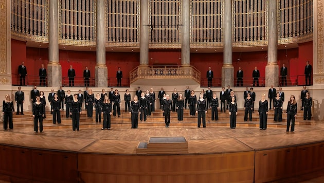 Der Chor des Wiener Konzerthauses singt für den guten Zweck. (Bild: Michaela Grabner)