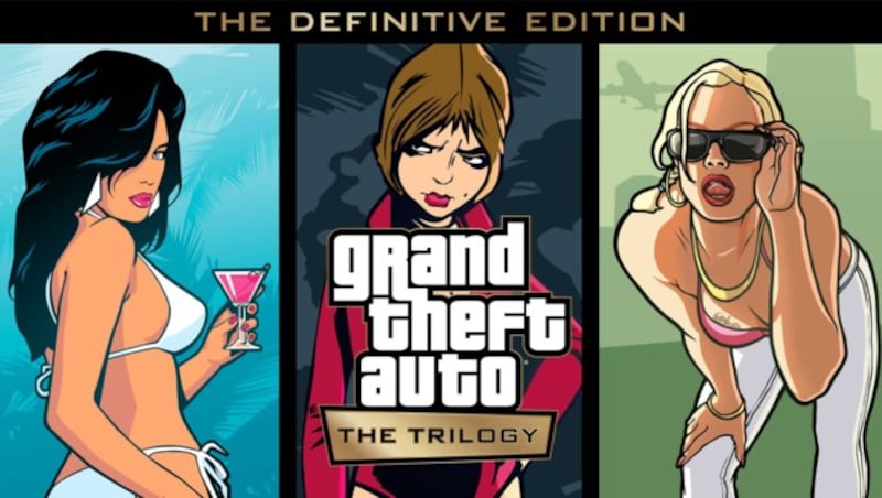 Die Neuauflage „Grand Theft Auto: The Trilogy“ umfasst die Serienteile „GTA 3“, „GTA: Vice City“ und „GTA: San Andreas“. (Bild: Rockstar Games)