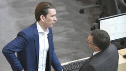 Sebastian Kurz soll ÖVP-Klubchef, August Wöginger sein Stellvertreter werden. (Bild: APA/Robert Jäger)