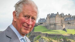 Prinz Charles Anfang Oktober 2021 in Edinburgh (Bild: APA/Photo by Jane Barlow/AFP)