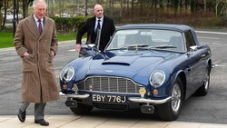 Der Aston Martin von Prinz Charles fährt mit Bioethanol. (Bild: AFP)
