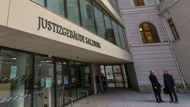 Prozess fand im Justizgebäude Salzburg statt, dem Sitz des Landesgerichtes (Bild: Tschepp Markus)