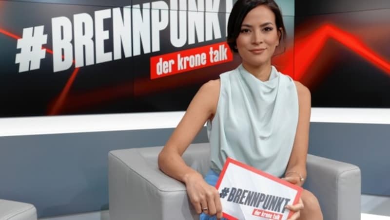 Brennpunkt: Moderatorin Katia Wagner (Bild: Klemens Groh)