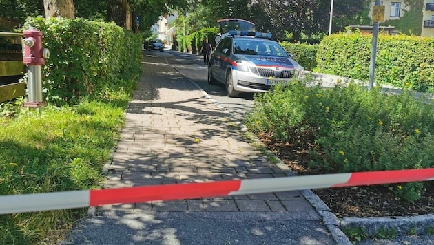 Tatort: Franz-Josef-Straße in Zell am See (Bild: Scharinger Daniel)