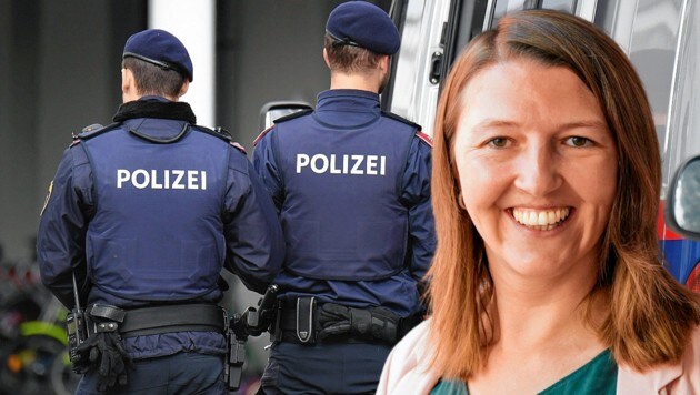Markt- und Motivforscherin Sabine Beinschab war beteiligt an der ÖVP-Affäre. Sie packte aus. (Bild: Patrick Huber, Forcher/APA Krone KREATIV)