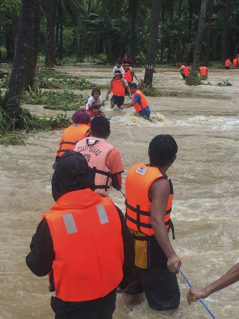 (Bild: Philippine Coast Guard via AP)