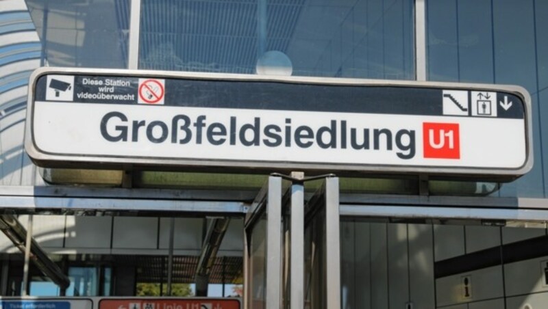 U1-Station Großfeldsiedlung (Bild: Jöchl Martin)