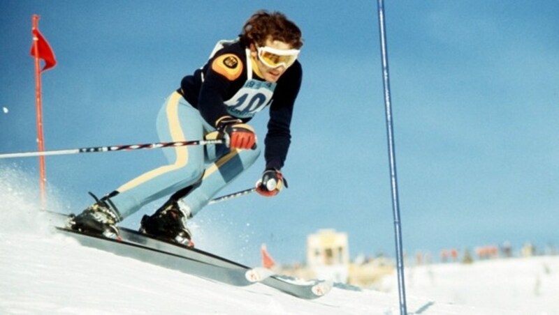 Christian Neureuther bei den Ski-Weltmeisterschaften 1974 in St. Moritz (Bild: APA/dpa/Heinrich Sanden)