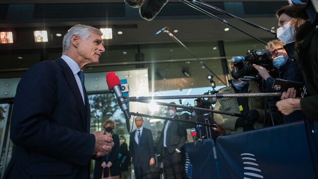 Linhart ließ bei seinem Luxemburg-Besuch mit der Aussage aufhorchen, dass Weißrussland Migration „als Waffe“ gegen die EU verwende. (Bild: APA/BMEIA/MICHAEL GRUBER)