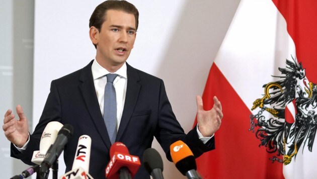 Knapp drei Viertel der Österreicher sprechen sich gegen ein Comeback von ÖVP-Chef Sebastian Kurz als Bundeskanzler aus. (Bild: APA/Georg Hochmuth)
