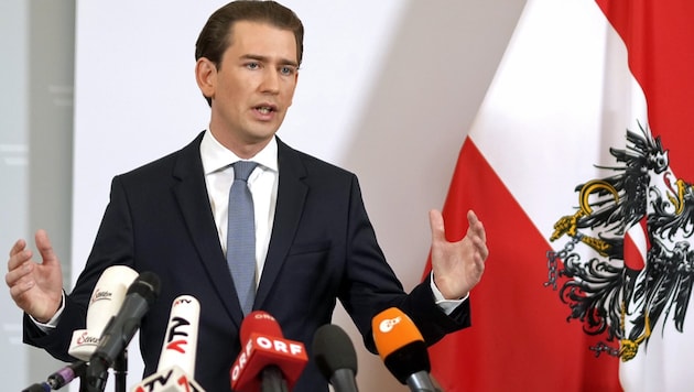 Knapp drei Viertel der Österreicher sprechen sich gegen ein Comeback von ÖVP-Chef Sebastian Kurz als Bundeskanzler aus. (Bild: APA/Georg Hochmuth)