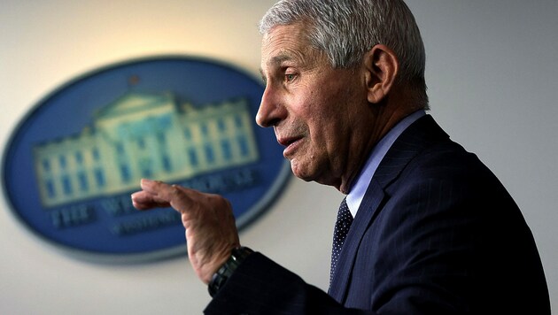 Managte die Corona-Pandemie in den USA: Chef-Epidemiologe Anthony Fauci (Bild: APA/AFP/Getty Images/Alex Wong)